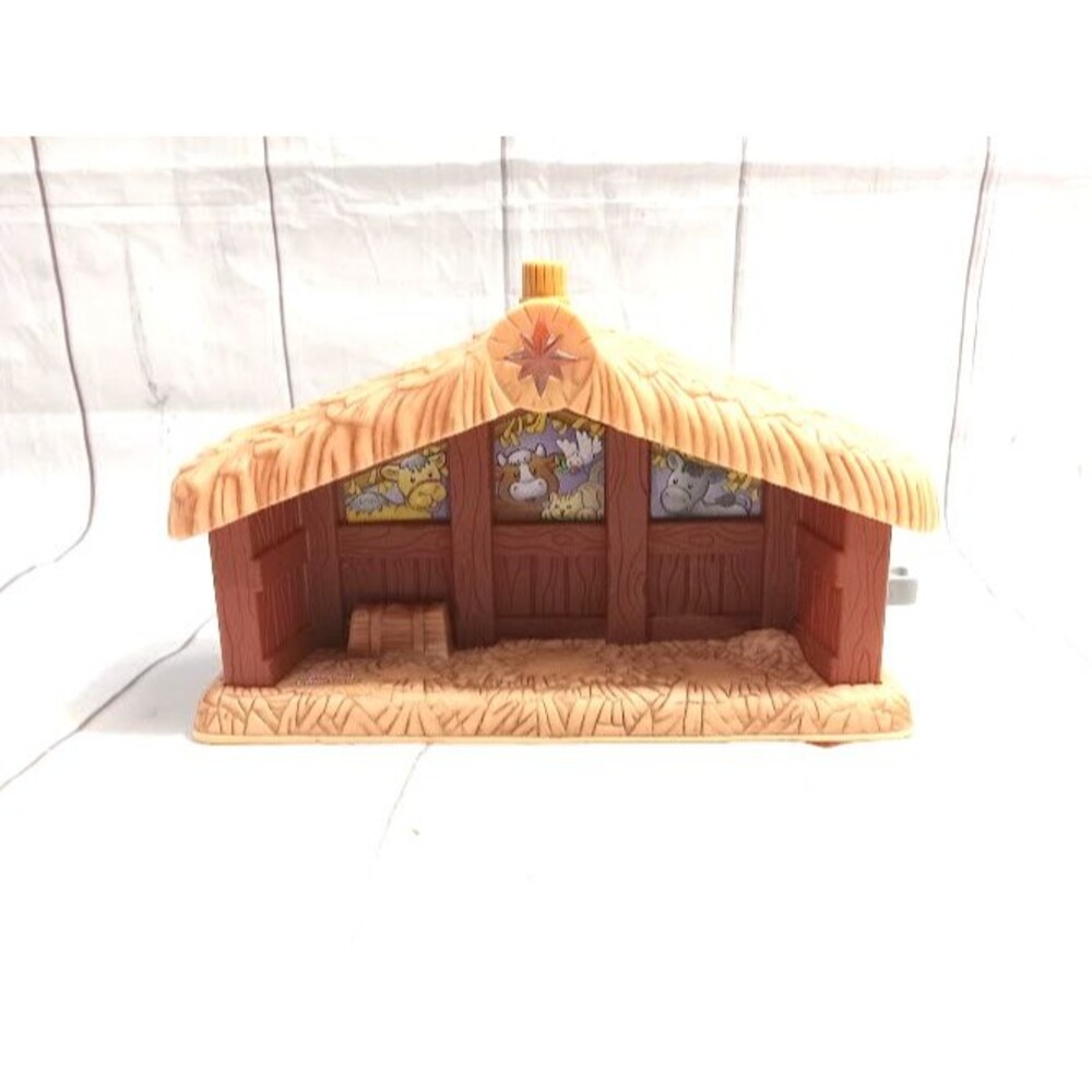 Fisher Price Little People Nativity Manger Christmas Story Stable 2002